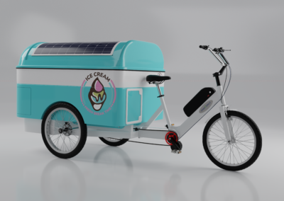 Cargo bike gelateria chiusa