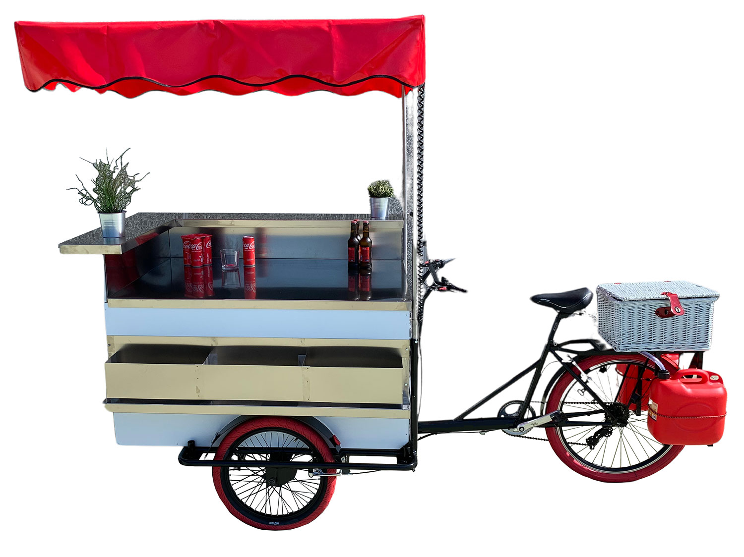 Cargo bike street food generica