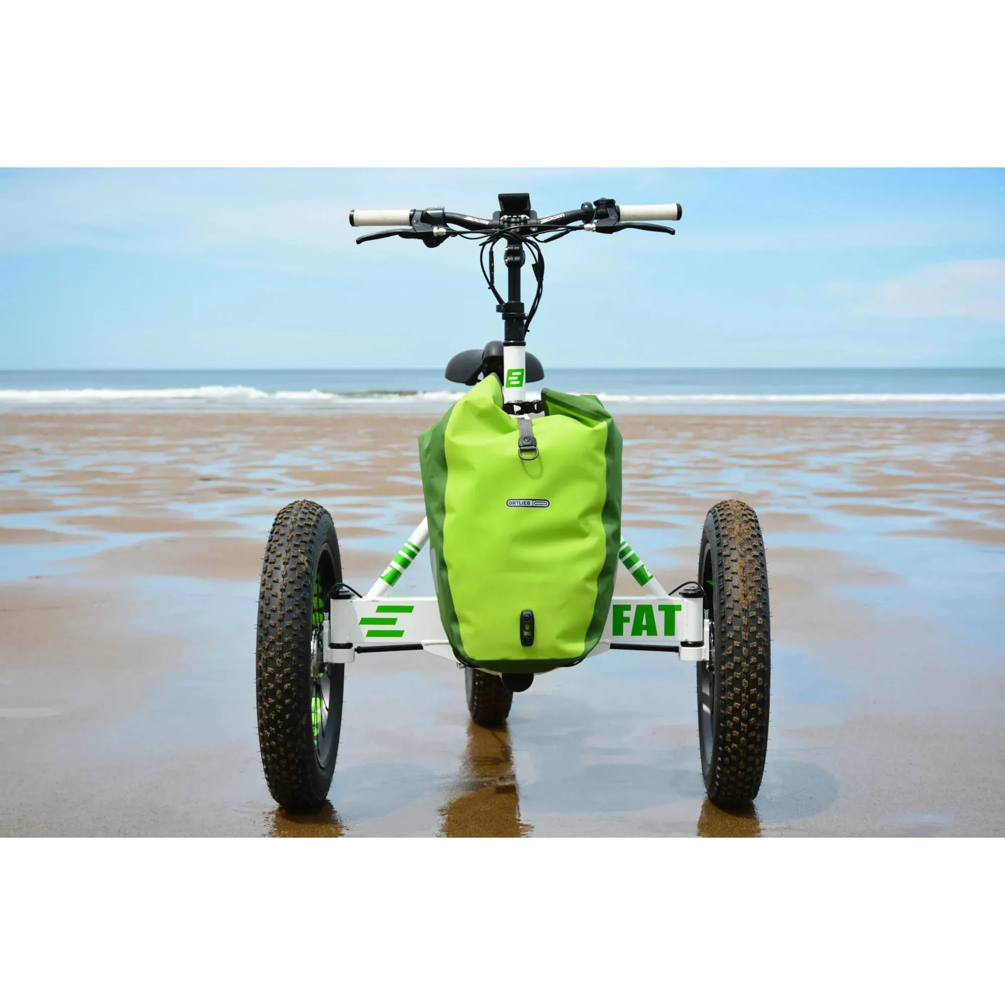 Etnnic 2.0 Model versione Fat, triciclo adulti elettrico con pneumatici larghi, vista alternativa