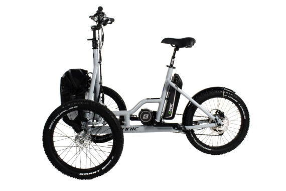 triciclo per adulti adventure 2.0 borsa nera-profilo